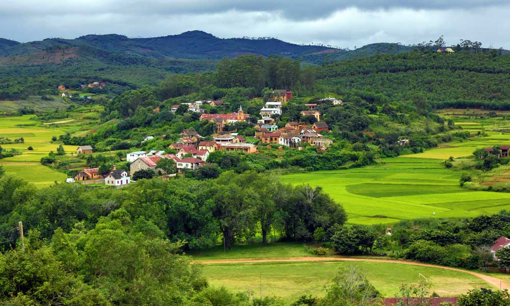Mantasoa Village Green Landscape